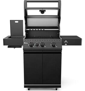 Grill ogrodowy gazowy KOLER Krone Compact Pro Czarny 15.8 kW 60 x 46 cm
