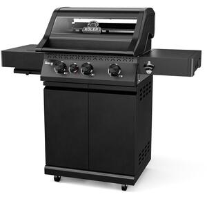 Grill ogrodowy gazowy KOLER Krone Compact Pro Czarny 15.8 kW 60 x 46 cm