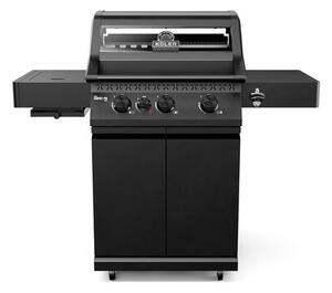 Grill ogrodowy gazowy KOLER Krone Compact Pro Czarny 15.8 kW 60 x 46 cm