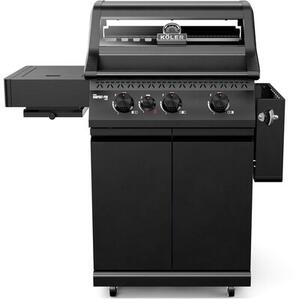 Grill ogrodowy gazowy KOLER Krone Compact Pro Czarny 15.8 kW 60 x 46 cm