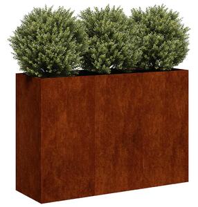 Doniczka Rusty 120x40x80 cm Stal nierdzewna