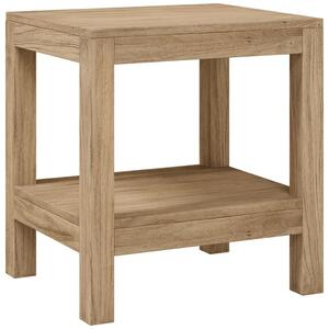 Stolik łazienkowy, 45x35x45 cm, lite drewno tekowe