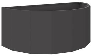 Donica Czarny 90 x 45 x 35 cm Stal