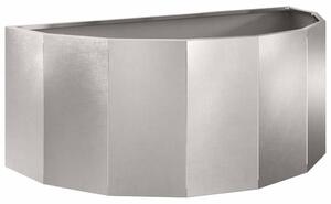 Donica Srebrny 90 x 45 x 35 cm Stal nierdzewna