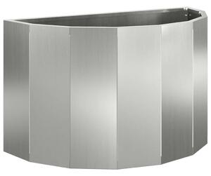 Donica Srebrny 60 x 30 x 35 cm Stal Galwanizowana
