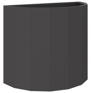 Donica Czarny 60 x 30 x 50 cm Stal