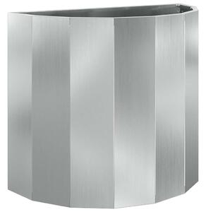 Donica Srebrny 60 x 30 x 50 cm Stal Galwanizowana