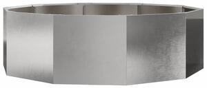 Donica Srebrny 120 x 120 x 35 cm Stal nierdzewna