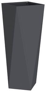 Donica Antracyt 30 x 30 x 75 cm Stal