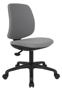 -10% z kodem MARZYCIEL - Krzesło biurowe obrotowe Active Black Szary, bez podłokietników, dla dziecka do biurka