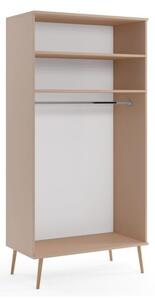 Szafa LEBEL z drÄ Å¼kiem 100cm macchiato