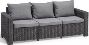 Zestaw mebli ogrodowych KETER California Chaise Longue 256622 Grafitowy