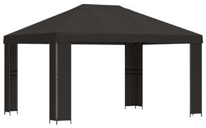 Altana 4 × 3 m antracytowy Poliester i Stal 190 gsm