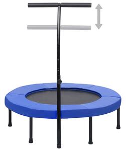 Trampolina fitness, uchwyt i nakładka zabezpieczająca, 102 cm