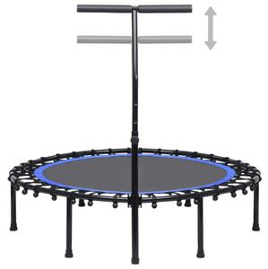 Trampolina fitness z uchwytem, 122 cm