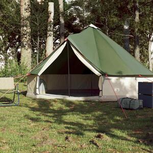 Namiot rodzinny tipi, 6-osobowy, zielony, wodoszczelny
