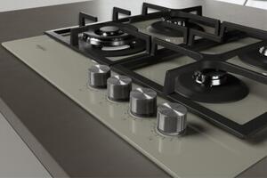 Płyta gazowa WHIRLPOOL GOFL629S MultiLevel Flame Żeliwne ruszty WOK Szkło 59cm
