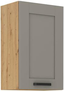 Szafka kuchenna wisząca górna LUNA 45 G-72 1F Gliniasty Szary/Dąb Artisan