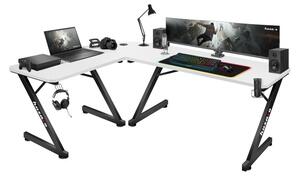 Biurko gamingowe HUZARO Hero 7.0 Biały