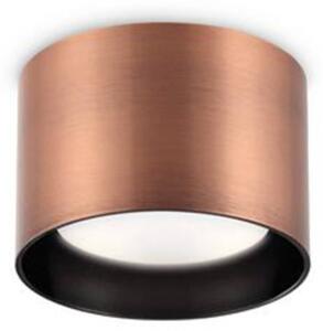 Ideal lux Spike downlight Ideal Lux okrągły, kolor miedziany, aluminium, Ø 10 cm Round, miedziany, salon / jadalnia, aluminium, nowoczesny