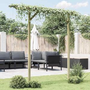 Pergola ogrodowa, 205 x 40 x 203 cm, drewno