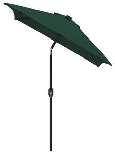 Prostokątny parasol ogrodowy, zielony, 200x300 cm