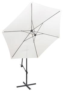 Parasol na wysięgniku 3 m, piaskowy