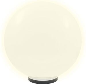 Lampa zewnętrzna LED, kula 50 cm, PMMA