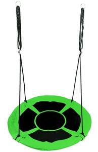 Huśtawka ogrodowa FUNFIT GARDEN bocianie gniazdo 100 cm Zielony