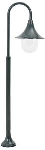 Lampa ogrodowa na słupku, 120 cm, E27, aluminium, ciemnozielona