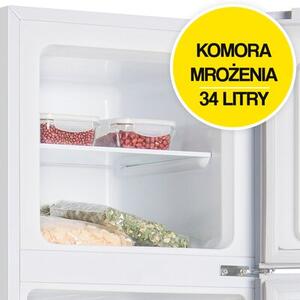 Lodówka SMITH&BROWN SFTF-111-WE3 125cm Biała