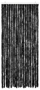 Zasłona przeciwko owadom, antracytowa, 90x220 cm, szenil