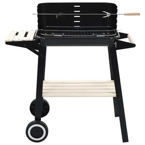 Stojak z kołami, na grill węglowy