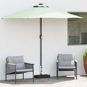 Prostokątna podstawa pod parasol, granitowa, 25 kg, czarna