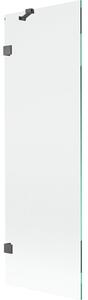 Mexen Lunar parawan nawannowy 1-skrzydłowy 60 x 150 cm, transparent, gun gray szczotkowany - 897-060-000-66-00