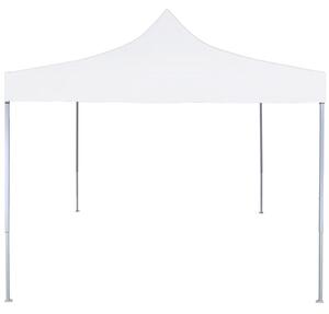 Profesjonalny, składany namiot imprezowy, 2x2 m, stal, biały