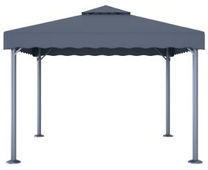 Altana, 300 x 300 cm, antracytowa, aluminium