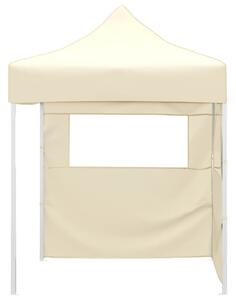 Profesjonalny, składany namiot imprezowy, 2 ściany, 2x2 m, stal