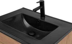 Szafka pod umywalkę BROOKLIN 821 80 cm dąb craft złoty