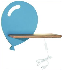 Niebieska lampka dziecięca w kształcie balonika - K019-Kiki