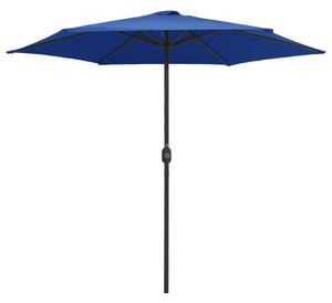 Parasol ogrodowy na aluminiowym słupku, 270x246 cm, niebieski