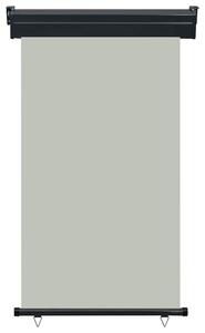 Markiza boczna na balkon, 105x250 cm, szara