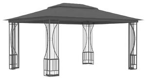 Altana ogrodowa z siatkami, 300x400x265 cm, antracytowa