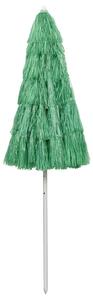 Parasol plażowy w hawajskim stylu, zielony, 240 cm
