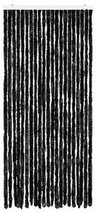 Zasłona przeciwko owadom, antracytowa, 90x200 cm, szenil