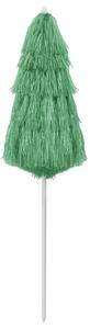 Parasol plażowy w hawajskim stylu, zielony, 180 cm