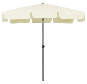 Parasol plażowy, piaskowy żółty, 200x125 cm