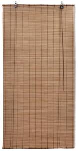 Bambusowe rolety, 2 szt., 100 x 160 cm, brązowe