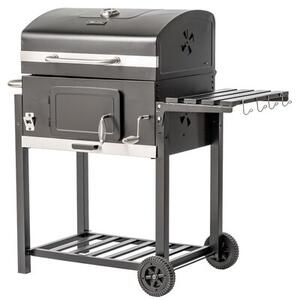 Grill ogrodowy węglowy BBQ LINE MIR4525 Zamykany, żeliwny ruszt, kółka