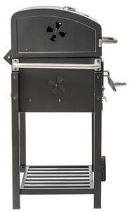 Grill ogrodowy węglowy BBQ LINE MIR4525 Zamykany, żeliwny ruszt, kółka